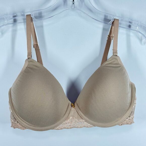 C 13 Natori Bliss Perfection Contour Underwire color cafe size 32C - Picture 3 of 8